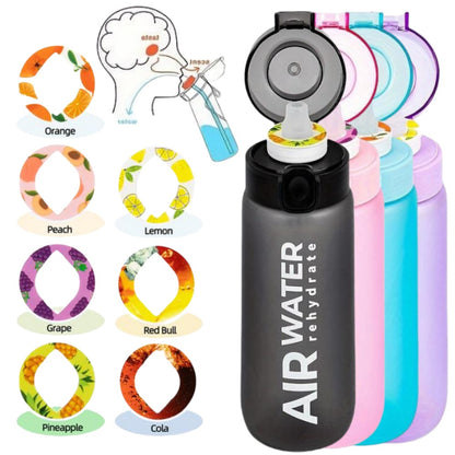 750ml/25oz Fruit Infuser Water Bottle with 7 Flavor Pods – Zero Sugar, Zero Calories, Sports & Fitness Bottle