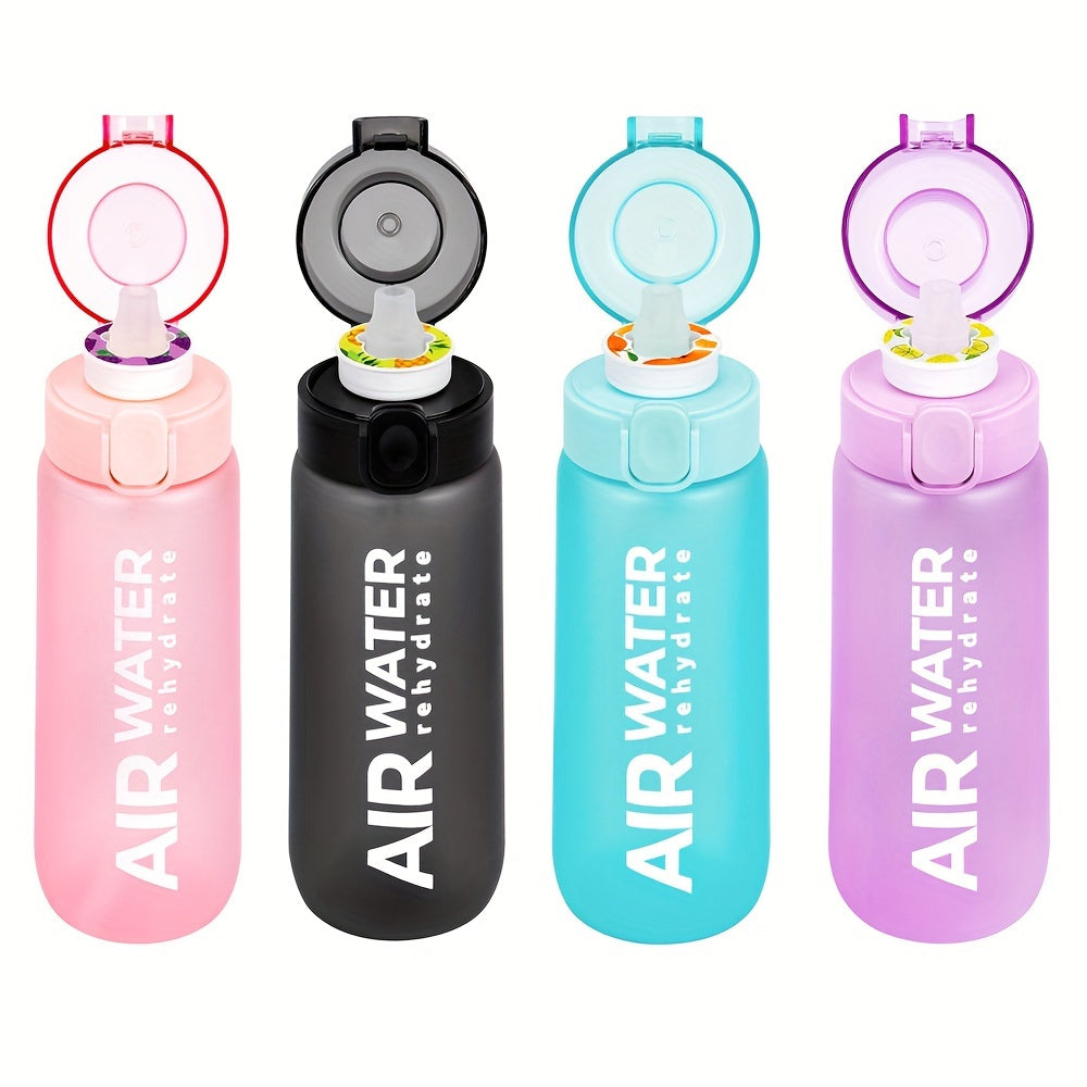 750ml/25oz Fruit Infuser Water Bottle with 7 Flavor Pods – Zero Sugar, Zero Calories, Sports & Fitness Bottle